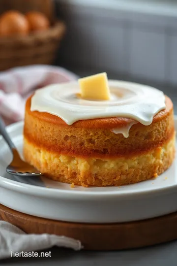 Bakery-Style Box Cake presentation