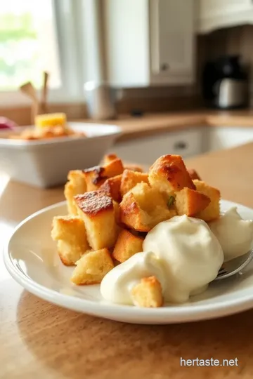 Cajun Bread Pudding with Rum Sauce steps