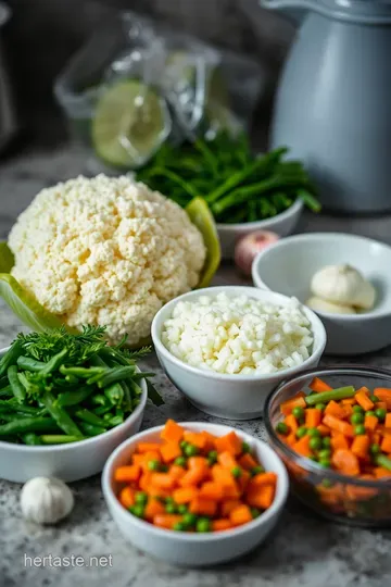 Cauliflower Fried Rice: A Guilt-Free Take on a Classic! ingredients