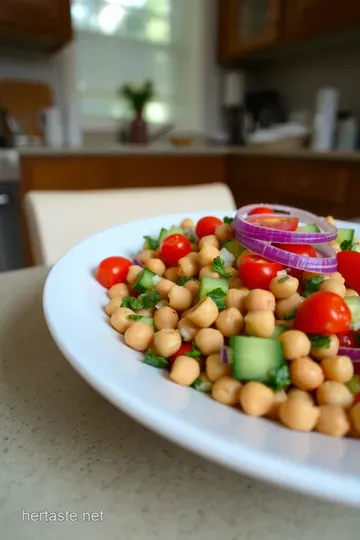 Chickpea Salad Fiesta: A Fresh Twist on a Classic steps