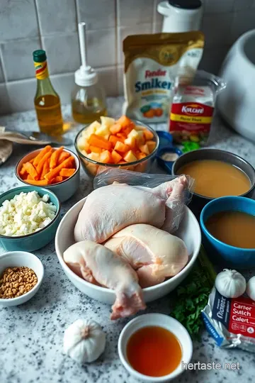 Classic Comfort Chicken and Dumplings ingredients