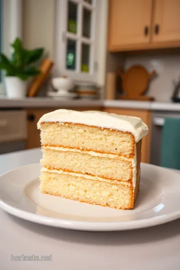 Classic Vanilla Layer Cake with Buttercream Frosting steps