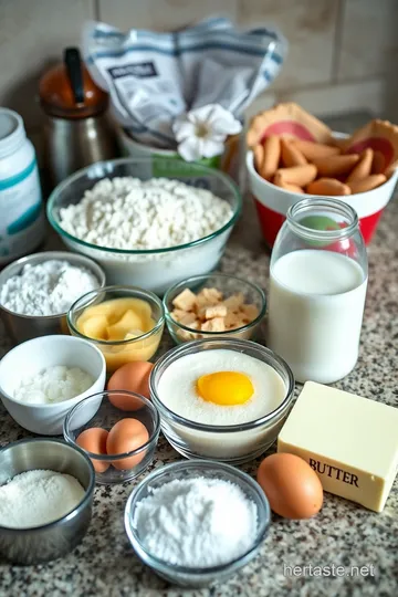 Country Apple Fritter Bread ingredients