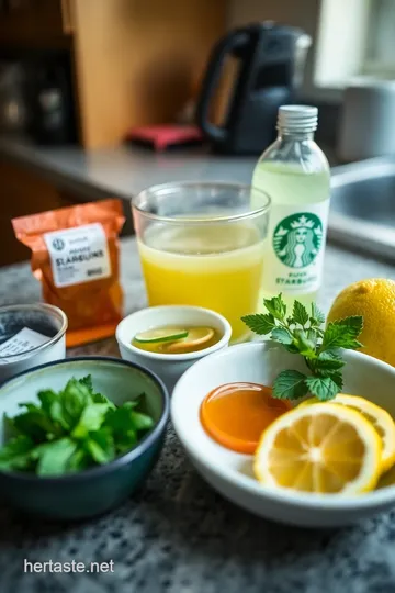 Cozy Starbucks Medicine Ball Tea Copycat ingredients