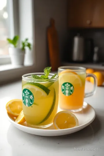 Cozy Starbucks Medicine Ball Tea Copycat steps