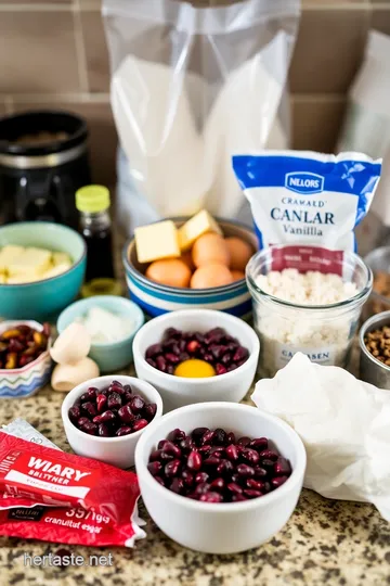 Cranberry Bliss Bars: Festive Delights with Creamy Frosting ingredients