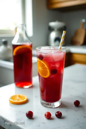 Cranberry Fizz Poppi: A Sparkling Sip of Fall steps