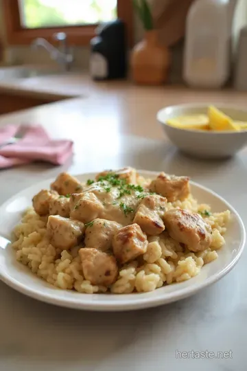 Creamy Chicken and Mushroom Rice: A Comforting Delight steps