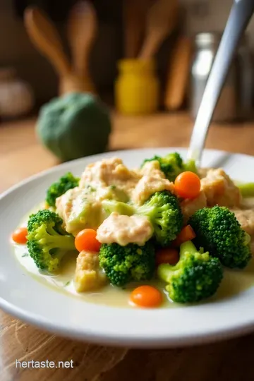 Creamy Chicken Broccoli Soup (Crock Pot) steps