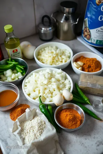 Creamy Coconut Chicken Curry: A Taste of the Tropics ingredients