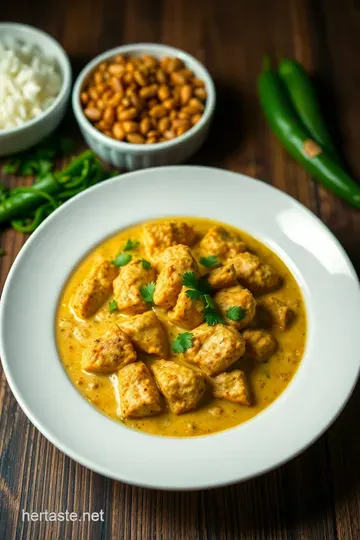 Creamy Coconut Chicken Curry: A Taste of the Tropics presentation