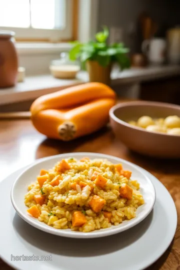 Creamy Kayla Butternut Squash Risotto steps