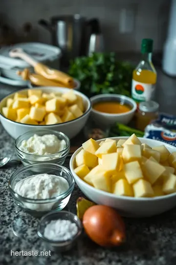 Creamy Yukon Gold Potato Salad Delight ingredients