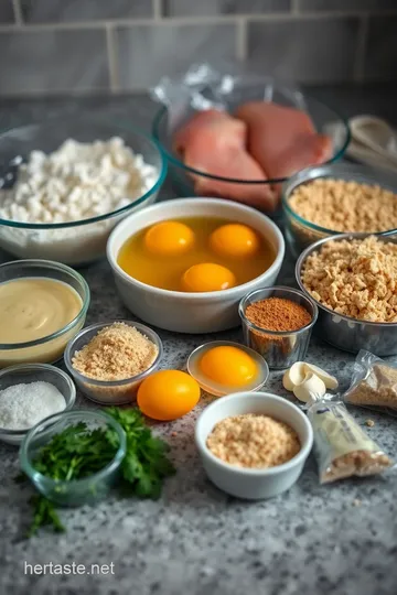 Crispy Baked Chicken Cutlets: Perfect Every Time ingredients