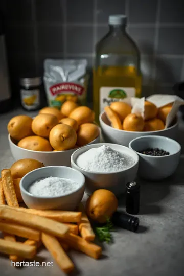 Crispy Golden Fries: Unlocking the Best Potato for Frying ingredients