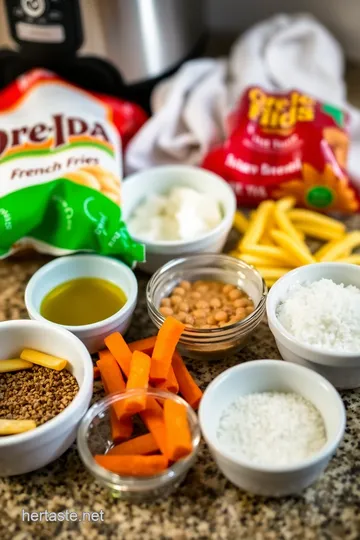 Crispy Ore-Ida Fries in the Air Fryer ingredients