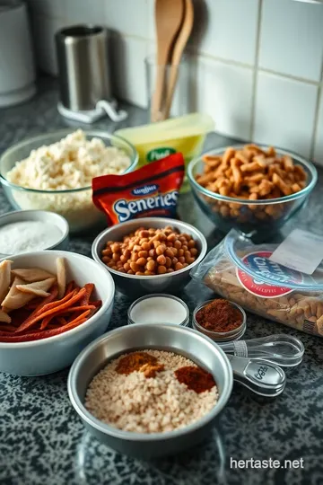 Crunchy Chalupas with Flavorful Fillings ingredients
