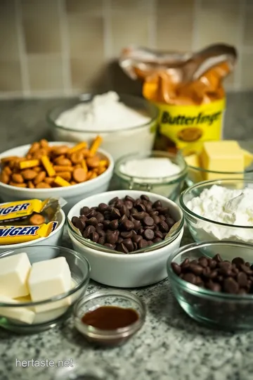 Decadent Butterfinger Balls ingredients