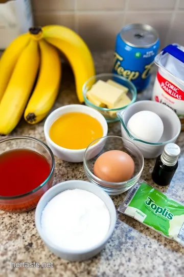 Decadent Gluten-Free Banana Bread: A Moist Delight ingredients