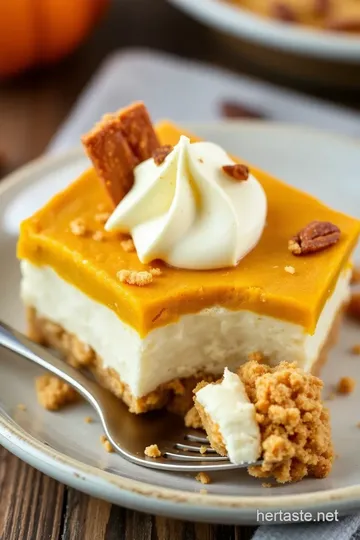 Decadent Gluten-Free Pumpkin Cheesecake presentation