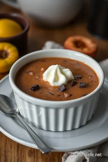 Decadent Julibee Pudding - A Classic British Delight presentation