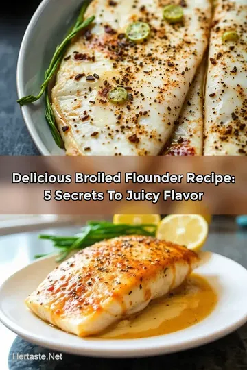 Delicious Broiled Flounder Recipe: 5 Secrets to Juicy Flavor