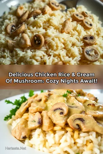 Delicious Chicken Rice & Cream of Mushroom: Cozy Nights Await!
