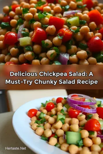 Delicious Chickpea Salad: A Must-Try Chunky Salad Recipe