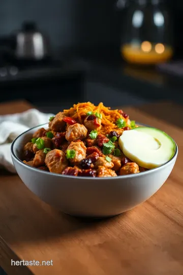 Delicious Copycat Chipotle Burrito Bowl presentation