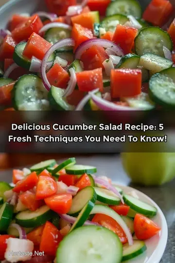 Delicious Cucumber Salad Recipe: 5 Fresh Techniques You Need to Know!