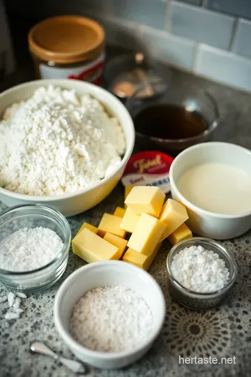 Delicious Homemade Salted Caramels ingredients