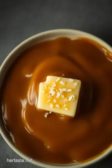 Delicious Homemade Salted Caramels presentation