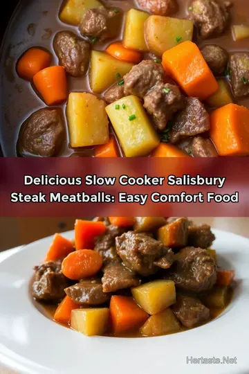 Delicious Slow Cooker Salisbury Steak Meatballs: Easy Comfort Food