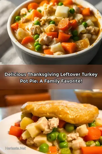 Delicious Thanksgiving Leftover Turkey Pot Pie: A Family Favorite!