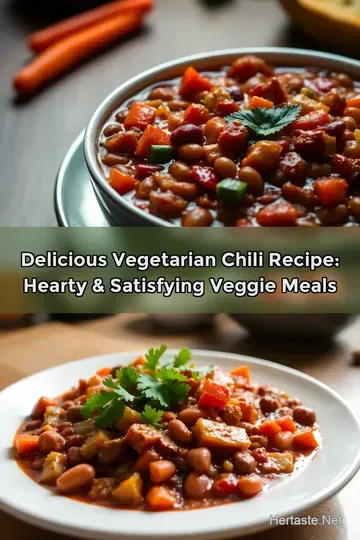 Delicious Vegetarian Chili Recipe: Hearty & Satisfying Veggie Meals