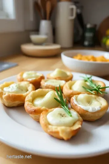 Deliciously Cheesy Brie Bites Wrapped in Flaky Crescent Rolls steps