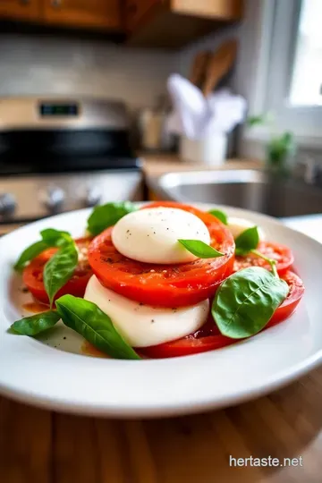 Delightful Mozzarella Caprese Salad steps