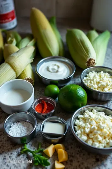 Elote: Mexican Street Corn Delight ingredients