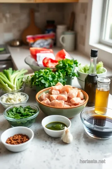 Fresh & Easy Lemongrass Chicken Spring Rolls ingredients