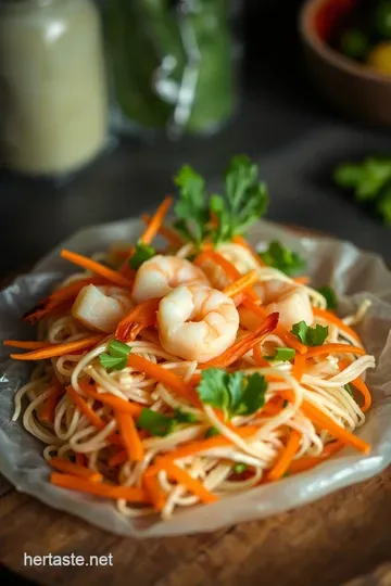 Fresh Vietnamese Summer Rolls: A Crisp Vibrant Delight presentation
