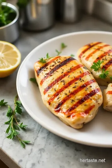 Grilled Lemon Herb Chicken steps