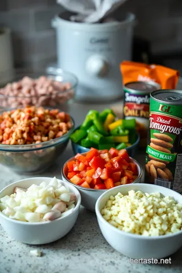 Hearty Crockpot Ground Turkey Chili: A Comfort Classic ingredients
