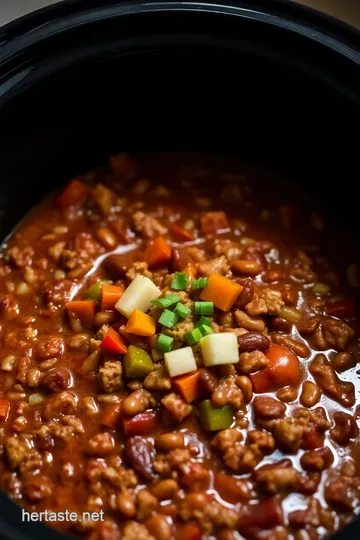Hearty Crockpot Ground Turkey Chili: A Comfort Classic presentation