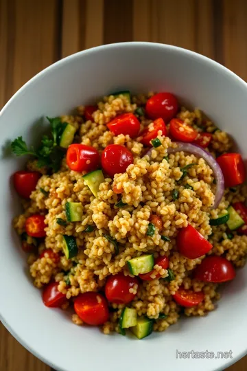 Hearty Gluten-Free Quinoa Veggie Bowl presentation