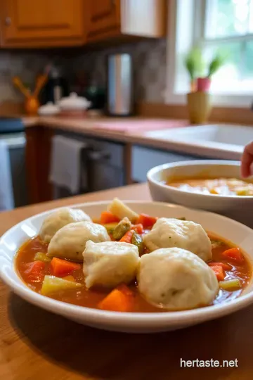 Hearty Slow Cooker Chicken Soup with Fluffy Dumplings steps