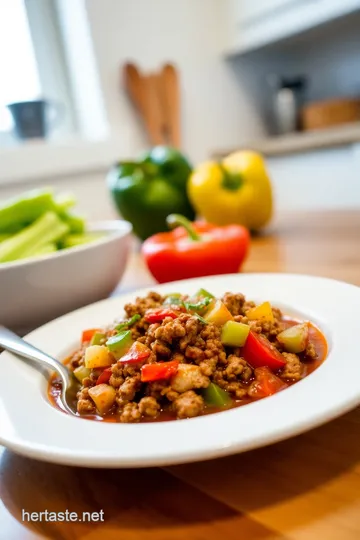 Hearty Stuffed Pepper Soup steps