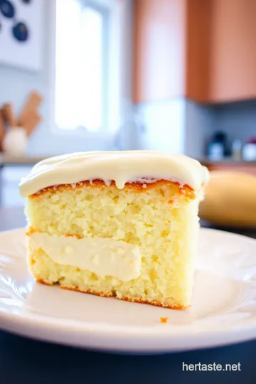 Homemade-Style Vanilla Buttercream Cake from Boxed Mix steps