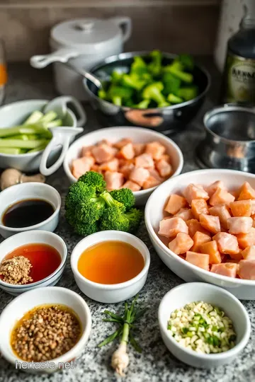 Honey Soy Chicken and Broccoli Stir-Fry: A Wholesome One-Pan Wonder ingredients