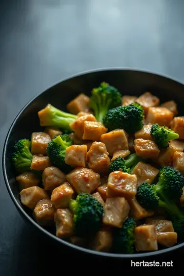 Honey Soy Chicken and Broccoli Stir-Fry: A Wholesome One-Pan Wonder presentation