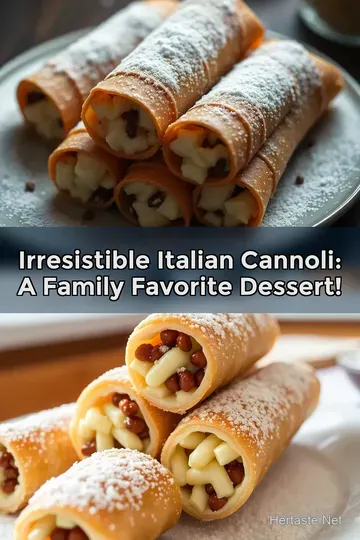 Irresistible Italian Cannoli: A Family Favorite Dessert!